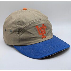 VTG University Of Florida Gators UF Vintage AJD Hat Cap 80s Blue Tan Snapback